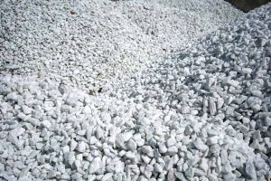 Pile of 1" White Stones