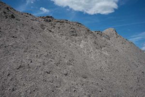 Pile of Quarry Crusher Dust