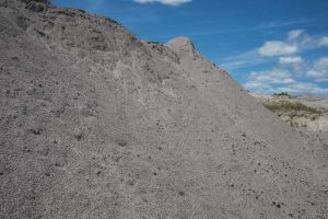 Pile of Quarry Crusher Dust